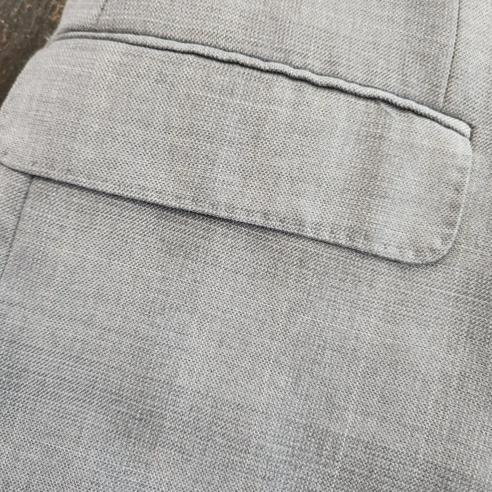 Joseph Abboud Heritage Mens 50R Windowpane Super 120s Wool Blazer Sport Coat